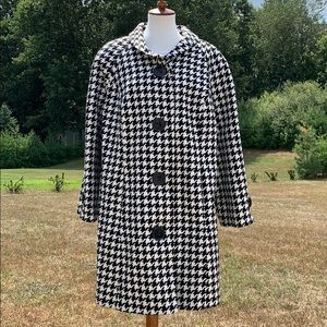 Lane Bryant Houndstooth Peacoat